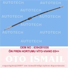 FREN HORTUMU ON MERCEDES VITO W639 03>