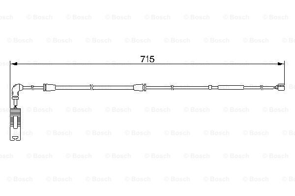 FREN BALATA FISI ARKA X5-E53 00-07