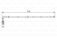 FREN BALATA FISI ARKA X5-E53 00-07