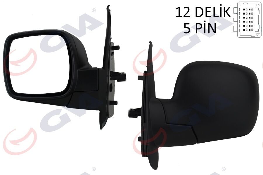 DIŞ DİKİZ AYNASI SOL KANGOO 08> ELEKTRİKLİ+ISIT...