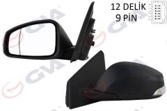DIŞ DİKİZ AYNASI SOL MEGANE-FLUENCE 08> ELEKTRİ...