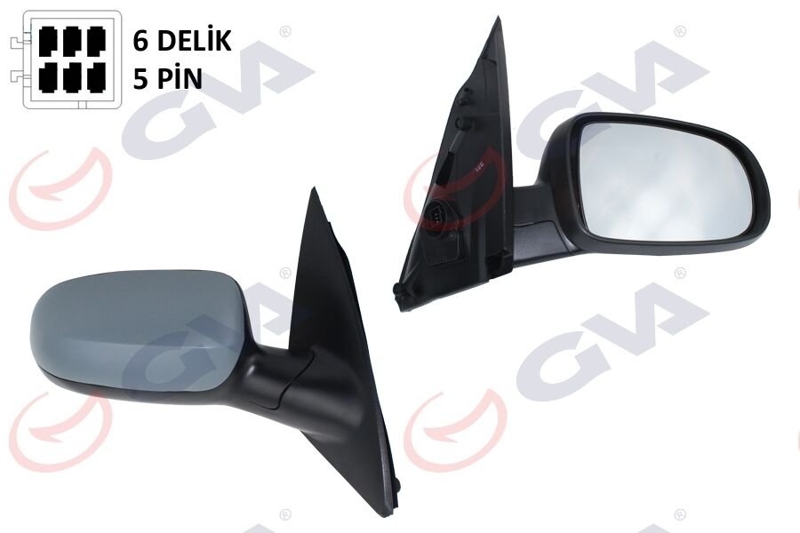 DIŞ DİKİZ AYNASI SAĞ CORSA C 01> ELEKTRİKLİ+ISI...