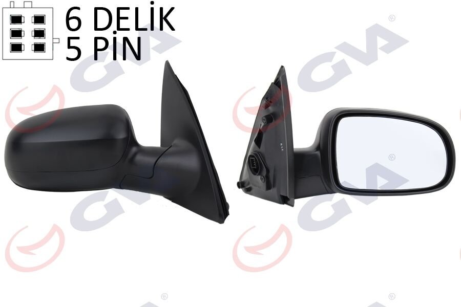 DIŞ DİKİZ AYNASI SAĞ CORSA C 01> ELEKTRİKLİ+ISI...