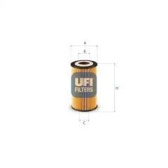 CONNECT 1.5 TDCI UFI YAĞ FİLTRESİ OTOMATİK VİTES 2274296