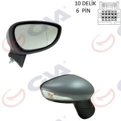 DIŞ DİKİZ AYNASI SOL FORD FİESTA 13> ELEKTRİKLİ...