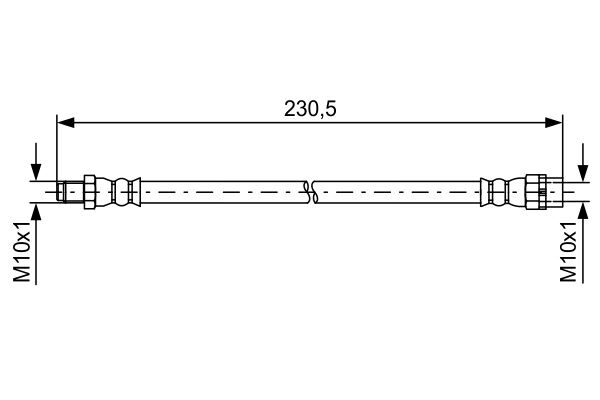 FREN HORTUMU ARKA Z4 05-