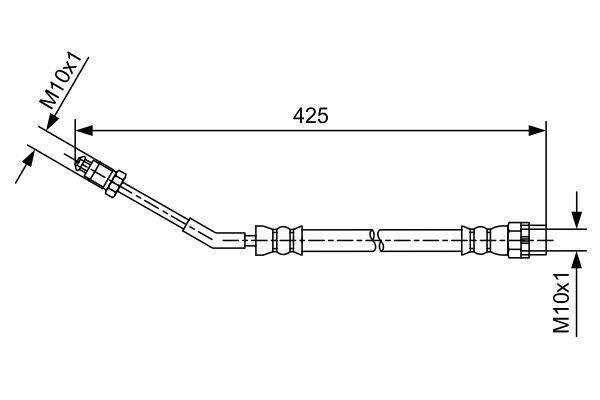 FREN HORTUMU ARKA SOL Z4 00-