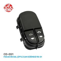 CAM AÇMA ANAHTARI ÖN SOL FOCUS (98-01) (ÇİFTLİ)