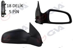 DIŞ DİKİZ AYNASI SAĞ ASTRA H 04> ELEKTRİKLİ+ISI...