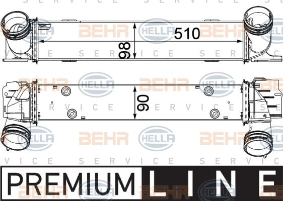 TURBO RADYATORU E81-E82-E87-E90-E91-X1 E84 M47N2-N47-N47N 05-15