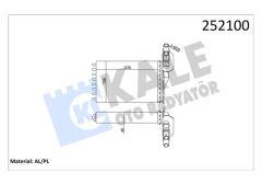 KALORİFER RADYATÖRÜ 2 SIRA AL+PL CLIO II-KANGOO 98...