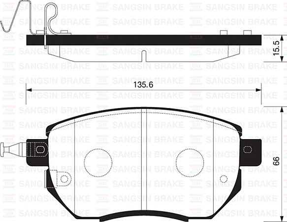 ÖN FREN BALATA NISSAN MURANO 3.5L VQ35 Z50 03-08 /...