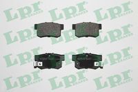 ARKA FREN BALATA HONDA CIVIC 1.6L D16 VTEC VTI 01-...