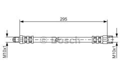 FREN HORTUMU ARKA XC90  02-