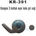 KOLTUK AYAR KOLU (GRİ) SAĞ KANGOO 3