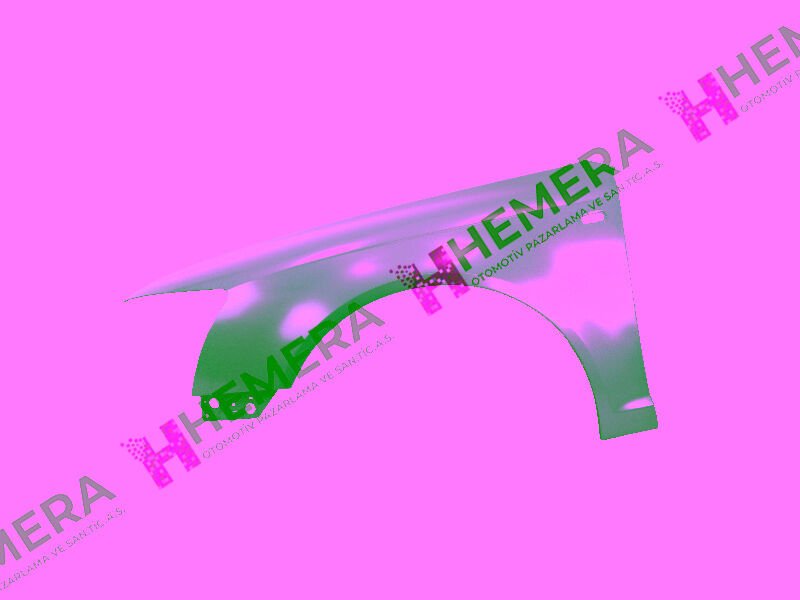 ÇAMURLUK ÖN SOL SAC SİNYAL DELİKLİ AUDI A6 2005-2...