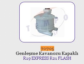 GENLEŞME KAVONOZU KAPAKLI R9-R11-R19-R21-CLIO I-EX...