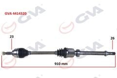 KOMPLE AKS SAĞ CLIO IV 1.5 DCI (12-) (75-90HP)