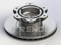 ARKA FREN AYNASI VARIO 17.5'' 4.3 TDI 814DA(324x30...