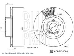 FREN DISKI ON BMW G20 G80 G28 G21 G81 G30 F90 G31 ...