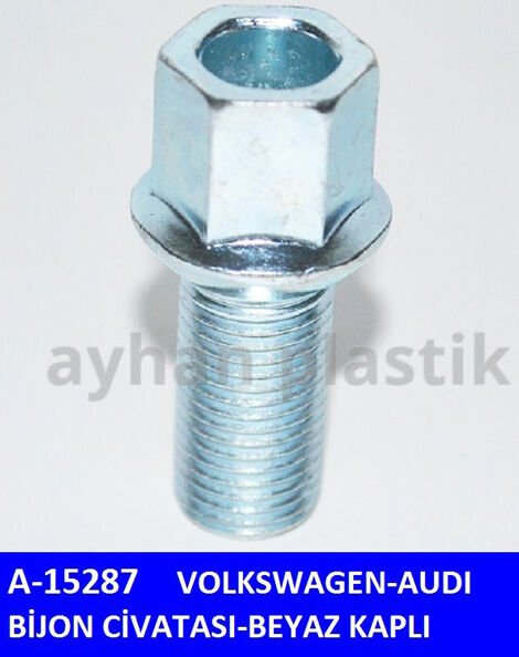 BİJON CİVATASI VOLKSWAGEN-AUDI (BEYAZ KAPLI)