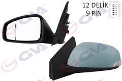 DIŞ DİKİZ AYNASI SOL MEGANE-FLUENCE 08> ELEKTRİ...