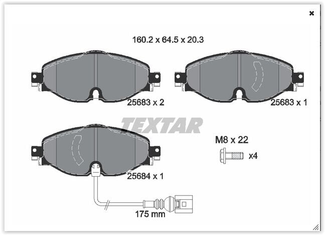 ÖN BALATA GOLF7-A3-LEON-TIGUAN-PASSAT-OCTAVIA-SUPE...