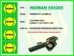 TERMOSTAT (KOMPLE) CLIO-MGN-KNG-LOGAN 1.5 DCI (89C...