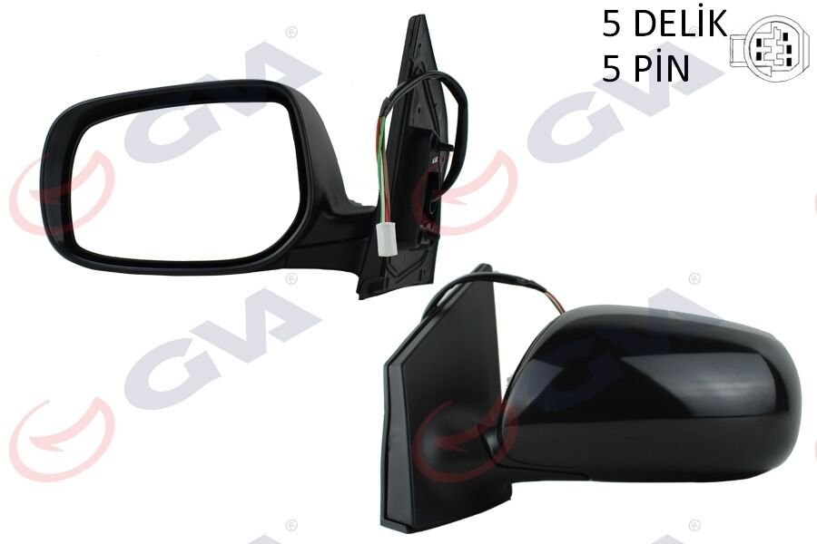 DIŞ DİKİZ AYNASI SOL COROLLA 08> ELEKTRİKLİ+ISI...