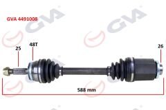 KOMPLE AKS SAĞ HYUNDAI ACCENT ERA 1.5L D4FA CRDi 0...