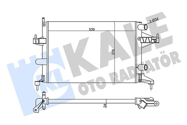 RADYATÖR CORSA C-COMBO-TIGRA 1.0-1.2-1.2 16V-1.4-1...