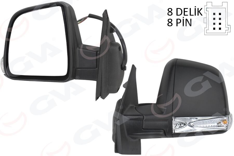 DIŞ DİKİZ AYNASI ELEKTRİKLİ SOL DOBLO III 2011 MD....