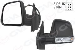 DIŞ DİKİZ AYNASI ELEKTRİKLİ SOL DOBLO III 2011 MD....