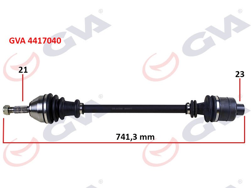KOMPLE AKS SAĞ R21 MANAGER 1.7 (86-93) (742mm)