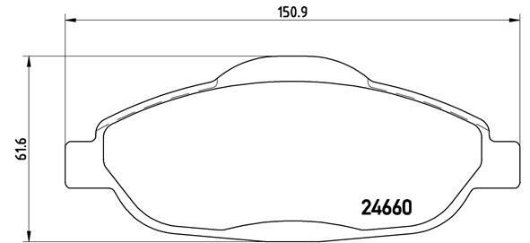 ÖN BALATA P308 1.4 1.6 HDİ 2.0 HDİ 07> P308 SW ...