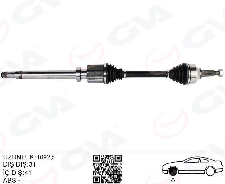 ON AKS KOMPLE SAĞ TOURNEO CUSTOM 2.2 TDCİ-2.0TDCİ ...