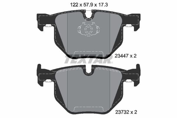 FREN BALATASI ARKA BMW E70 F15 E71 F16