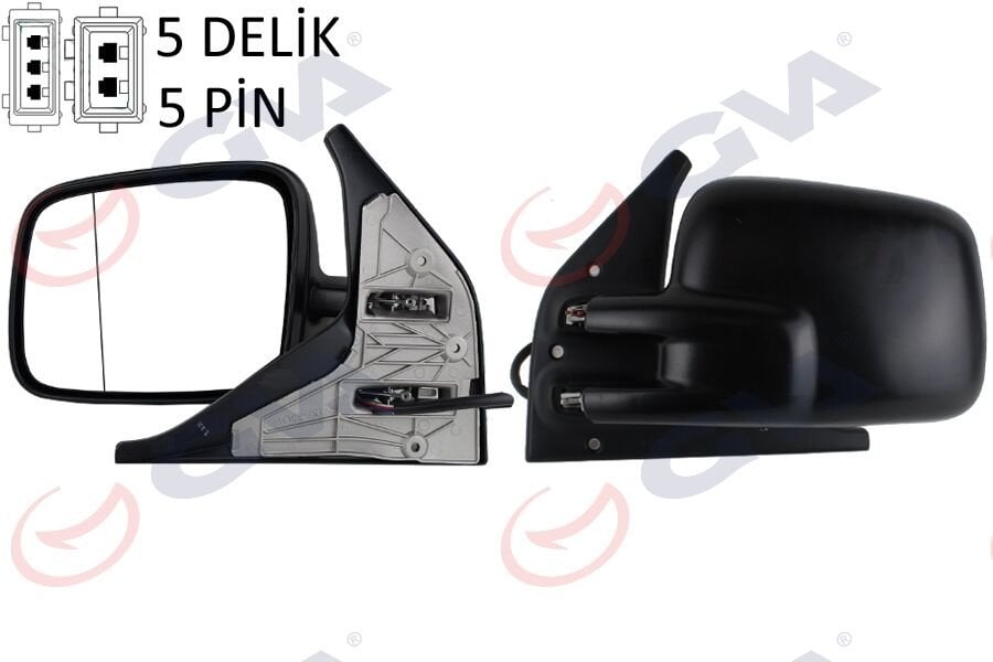 DIŞ DİKİZ AYNASI SOL TRANSPORTER T4 96> ELEKTRİ...