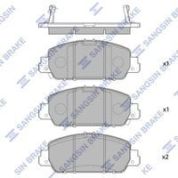 ÖN FREN BALATA HONDA HR-V 1,6L i-DTEC dizel (RU8 k...