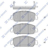 ÖN FREN BALATA HONDA HR-V 1,6L i-DTEC dizel (RU8 k...