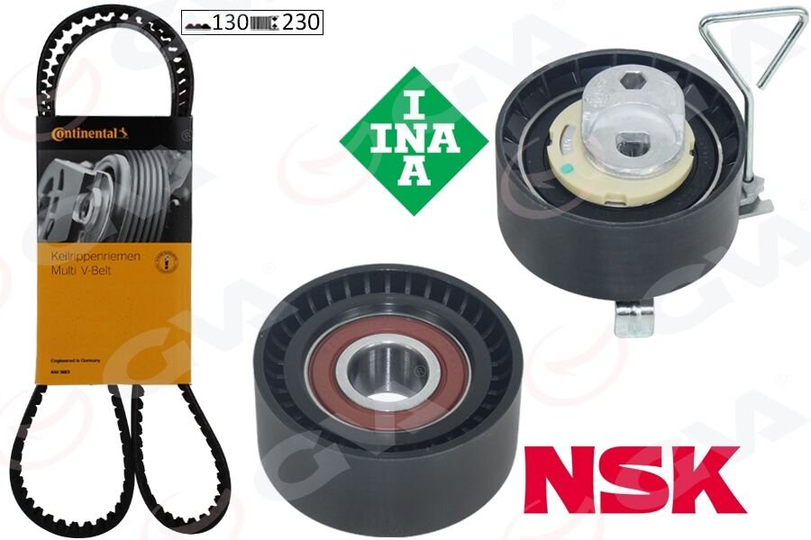 EKSANTRİK GERGİ KİTİ VOLVO S60 1.5T3 2.0 T3 T4 T5 ...