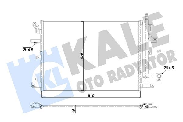 KLİMA RADYÖTÖRÜ KONDENSER VOLVO XC90 I 2.5T T6 3.2...