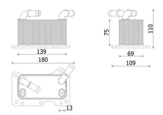 YAG SOGUTUCU RADYATORU V60 II V90 II XC60 II XC90 II 19-