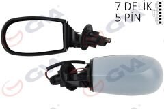 DIŞ DİKİZ AYNASI SOL PUNTO 04> ELEKTRİKLİ+ISITM...