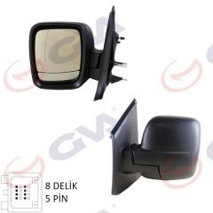 DIŞ DİKİZ AYNASI SOL TRAFIC III 15> ELEKTRİKLİ+...