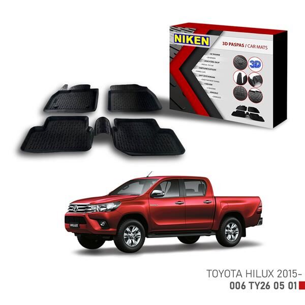 3D PASPAS TOYOTA HILUX 2015-