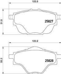 ARKA FREN BALATASI ASTRA L-GRANDLAND-C4 GRAND/SPAC...