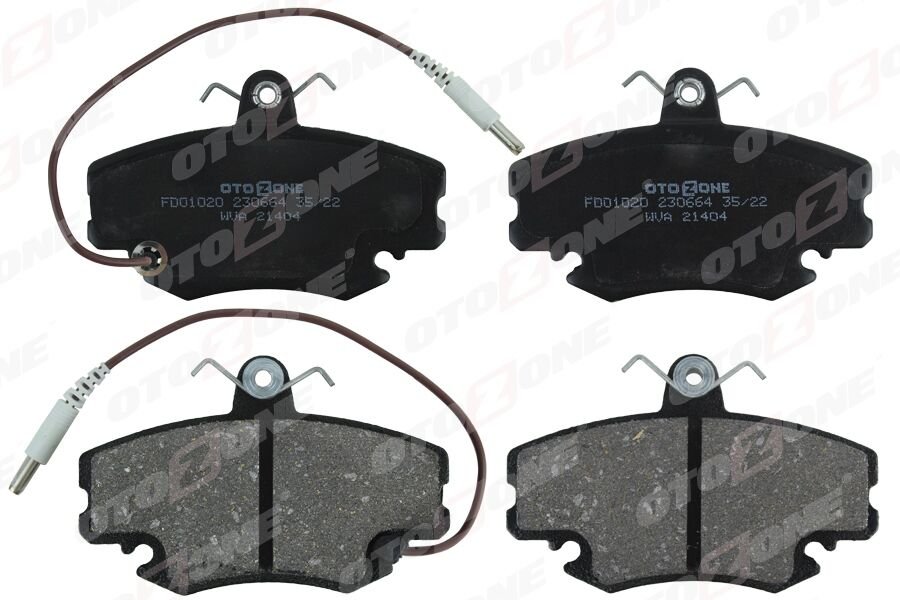 ÖN BALATA FİŞLİ RENAULT R9-R19-R21-CLIO I-II-MEGAN...