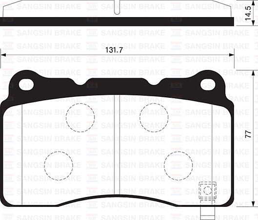 DİSK FREN BALATASI (ÖN) HONDA CIVIC 2.0 08-15>