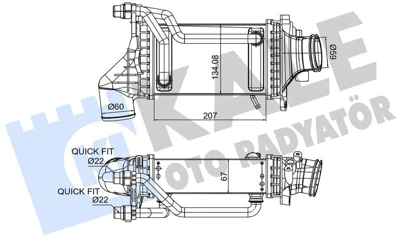 TURBOSARJ RADYATORU MERCEDES M274 W205 S205 C205 A...